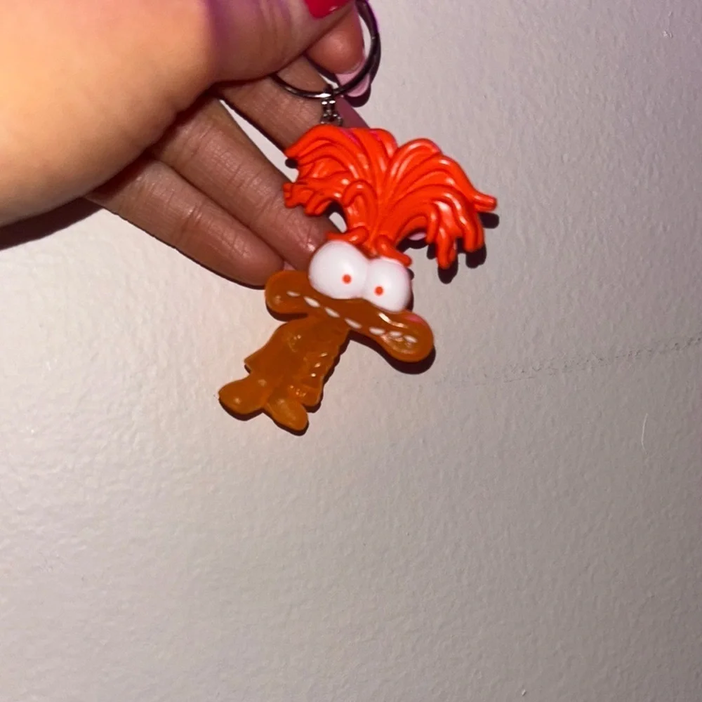 Inside Out’s anxiety Character Keychain
